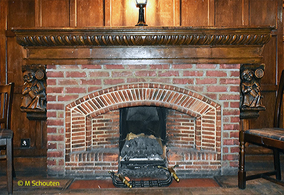 Fireplace in Function Room.  by Michael Schouten. Published on  